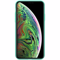 Nillkin Super Frosted Shield - dėklas Apple iPhone 11 Pro Max z wycięciem na logo (Mint žalias)