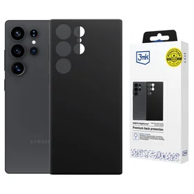 3mk Hardy MagSilicone dėklas telefonui Samsung Galaxy S23 Ultra - juoda