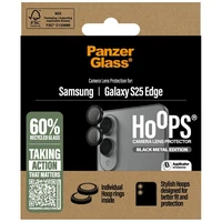 PanzerGlass Hoops objektyvo apsauginis grūdintas stiklas Samsung Galaxy S25 Edge - juodas