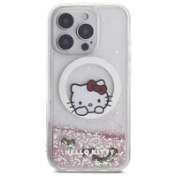 Hello Kitty Skystas Blizgesys Sweet Kitty Bows Magnetinis iPhone 16 Pro Dėklas - Baltas
