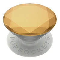 Popsockets 2 Metallic Diamond MedallionGold telefono laikiklis ir stovas