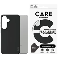 CARE by PanzerGlass Mados QI dėklas Samsung Galaxy S25 - juodas