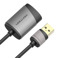 Išorinė USB garso kortelė Vention CDKHB, TRS 3.5mm, 0.15m (pilka)