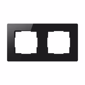 Avatto 2 Socket TS20 light switch frame (juodas)