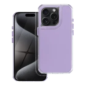 MATRIX dėklas telefonui IPHONE 12 / 12 Pro šviesiai violetinis