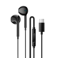 Borofone ausinės BM100 Fuente su mikrofonu Type C (DAC) juodos