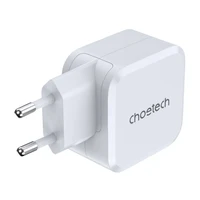PD8007 USB-C PD45W maitinimo įkroviklis Choetech EU (baltas)