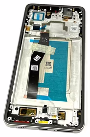 Ekranas Xiaomi 14T 5G su lietimui jautriu stikliuku ir rėmeliu Titan Grey originalus (service pack)