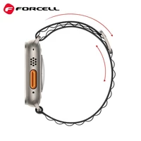 FORCELL F-DESIGN FA13 laikrodžio juosta Apple Watch 38 / 40 / 41 mm - juoda