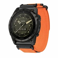 Nailono dirželis Garmin 22mm dizainas 1 oranžinis