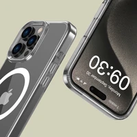 Tech-Protect FlexAir Hybrid Magnetinis dėklas telefonui iPhone 16 Pro Max - skaidrus
