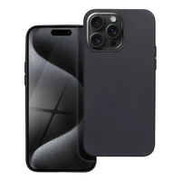 MATT dėklas telefonui IPHONE 15 Pro Max juoda