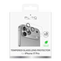 Puro Camera Standard grūdintas stiklas iPhone 17 Pro kamerų salai ir lęšiams