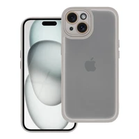 VARIETE dėklas telefonui IPHONE 15 plieninis