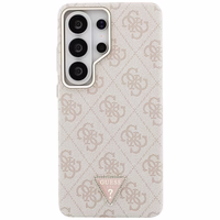 Guess dėklas 4G Triangle Logo MagSafe for Samsung Galaxy S26 Ultra rožinis