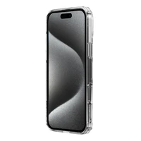 Nillkin Nature Pro Magnetinis dėklas telefonui su MagSafe iPhone 16 Pro - permatomas ir baltas