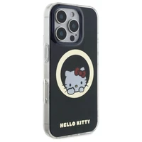 Hello Kitty IML Sweet Kitty magnetinis MagSafe dėklas iPhone 16 Pro Max - juodas