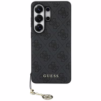 Guess dėklas 4G Classic Logo Charm MagSafe for Samsung Galaxy S26 Ultra juodas