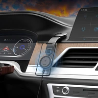 Dudao F21 Pro 15W MagSafe indukcinis automobilinis įkroviklis - juodas