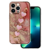 Dėklas telefonui Trend Case skirtas iPhone 13 Pro dizaino 6 rožinis