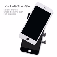 LCD ekranas NCC Iphone 7 Baltas Metalinė Plokštelė Pasirinkti