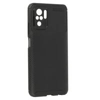 Tel Protect Carbon Elite dėklas telefonui Xiaomi Redmi Note 10/Note 10S/Poco M5S juodas