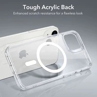 ESR Classic Hybrid Halolock dėklas telefonui iPhone 13 / iPhone 14 su MagSafe - skaidrus