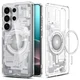 Spigen Ultra Hybrid Mag MagSafe Case for Samsung Galaxy S26 Ultra Zero One - Clear and White