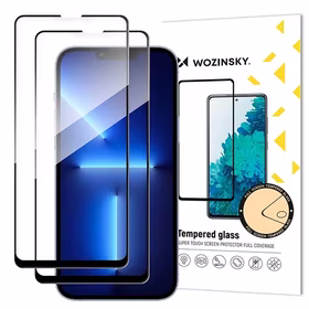 Wozinsky pilno klijų grūdinto stiklo rinkinys 2 Samsung Galaxy M56