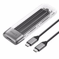 Orico TXM2-C3 M.2 NVME USB-C 3.2 10Gb/s diskų įrenginys - pilkas