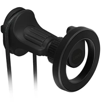 Uniq Trelix Car magnetinis automobilinis laikiklis ventiliacijos angai - juodas