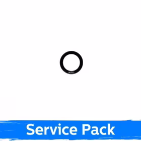 Galinės kameros stikliukas skirtas Samsung G998 S21 Ultra galines (Telephoto) kameros stikliukas juodas (Service Pack)