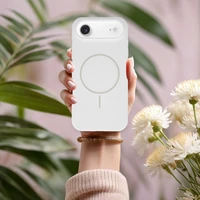 Magsafe Slim Silicone dėklas iPhone 17 Air baltas