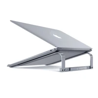 Tech-Protect ULS100 universalus nešiojamojo kompiuterio stovas iki 16" - pilkas