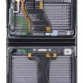 Vidinis korpusas Samsung F731 Z Flip5 5G Graphite originalus (used Grade B)