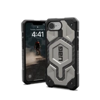 UAG Monarch Pro Magnetinis dėklas telefonui iPhone 16e - titano spalvos