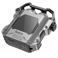 HOCO belaidės bluetooth ausinės TWS EW33 kosminė pilka