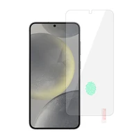 Apsauginis stiklas (m) - oranžinis SAMSUNG GALAXY S24 (su pirštų atspaudų atrakinimu)