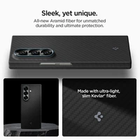 Spigen AirSkin Aramid dėklas telefonui Samsung Galaxy Z Fold 7 - juodas