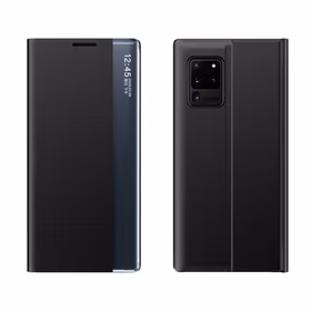 Naujas Sleep dėklas knygos tipo dėklas su stovo funkcija Samsung Galaxy A02s EU juodas