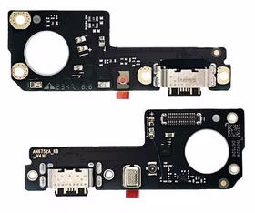 Lanksčioji jungtis Xiaomi Redmi Note 13 5G įkrovimo kontakto su mikrofonu originalus (service pack)