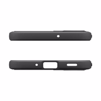 Spigen tvirtas šarvuotas dėklas telefonui Samsung Galaxy A17 - matinės juodos spalvos