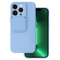 Camshield Soft dėklas telefonui Iphone 13 Pro šviesiai mėlynas