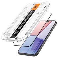Spigen Glas.tR EZ Fit FC grūdintas stiklas iPhone 15 Plus - juodas