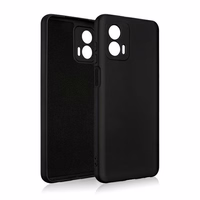 Beline Dėklas Silicone Motorola MOTO G73 juodas