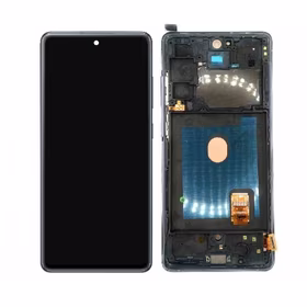 LCD ekranas suderinamas su Samsung G780 S20 FE (G781 S20 FE 5G) su rėmeliu / Cloud Navy Blue / HQ