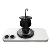 Spigen MFT13 MagSafe automobilinis laikiklis prie prietaisų skydelio arba oro angos – juodas