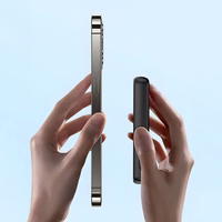 Išorinė baterija Dudao K14S+ 10000mAh 20W USB-A / USB-C / Magnetinis su stovu - juoda