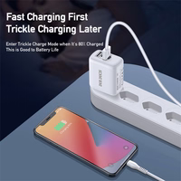 Įkroviklis Dux Ducis C10 2xUSB-A 12W baltas