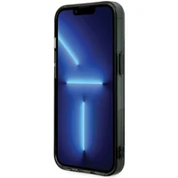 BMW sidabrinis žiedas Magnetinis iPhone 15 dėklas - skaidrus